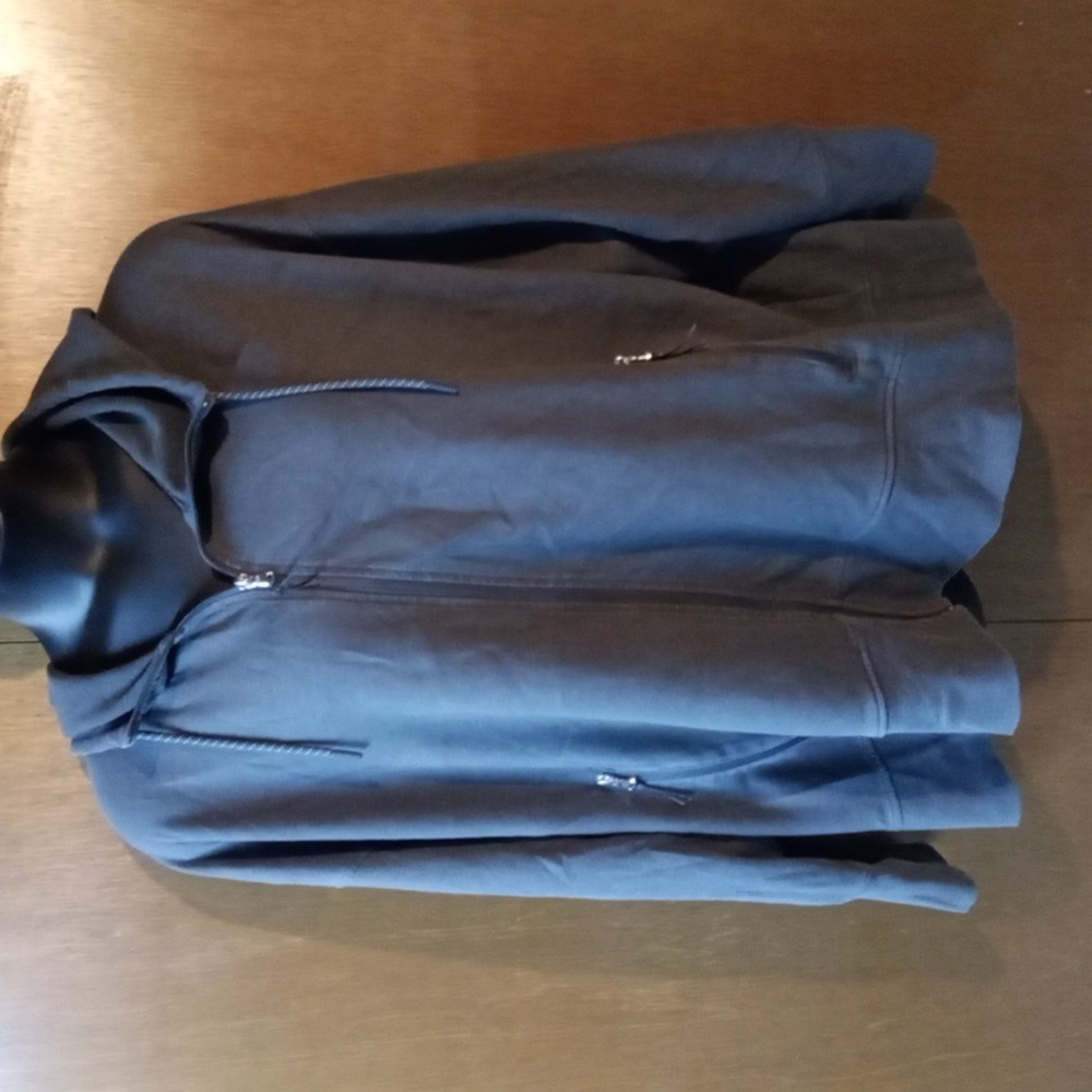 Old Navy Active Charcoal Fleece Jacket